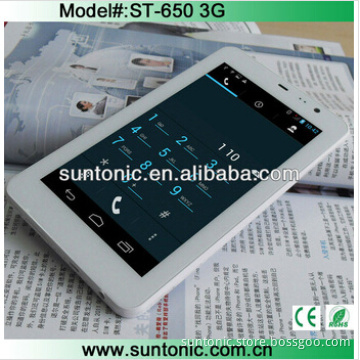 6.5" Tablet 3G SIM Card Slot with Mtk6572 Dual Core